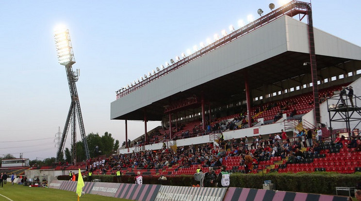 A Honvéd meccseinek otthont adó Bozsik Stadion /Fotó: Fuszek Gábor