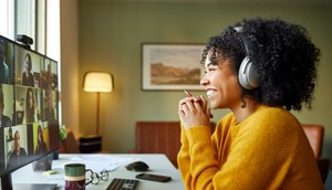 Remote flexibility is becoming increasingly vital to maintain Gen Z and millennial workers; the portion of 18 to 24 year old respondents who reported leaving — or would consider leaving — if they had to return to the office, for instance, was 71%.Morsa Images/Getty Images