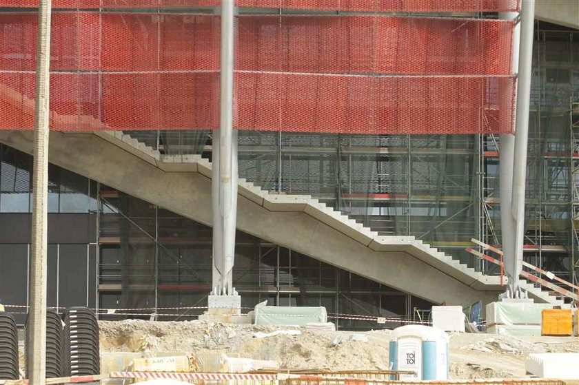 Opóźnienia na budowie Stadionu Narodowego