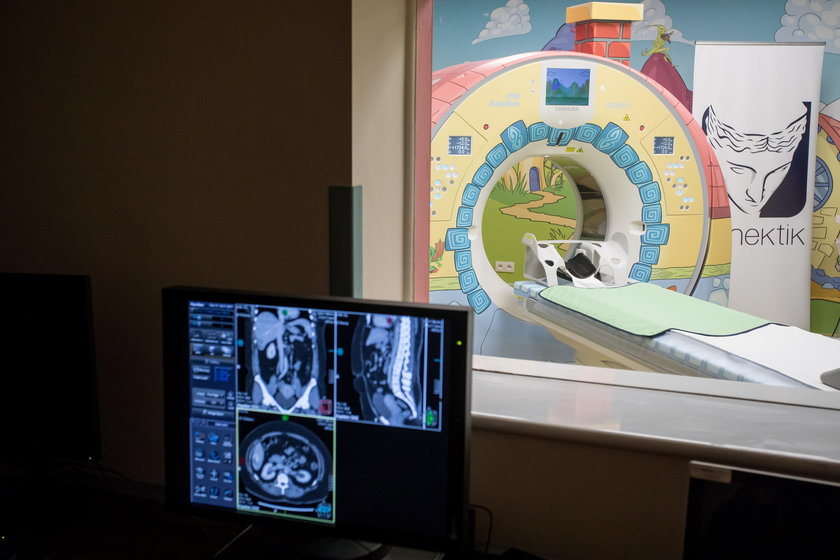 Nowy tomograf komputerowy w szpitalu dziecięcym w Poznaniu