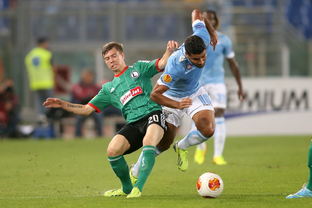 Liga Europy: Legia nie zdobyła Rzymu. Przegrała z Lazio 0:1