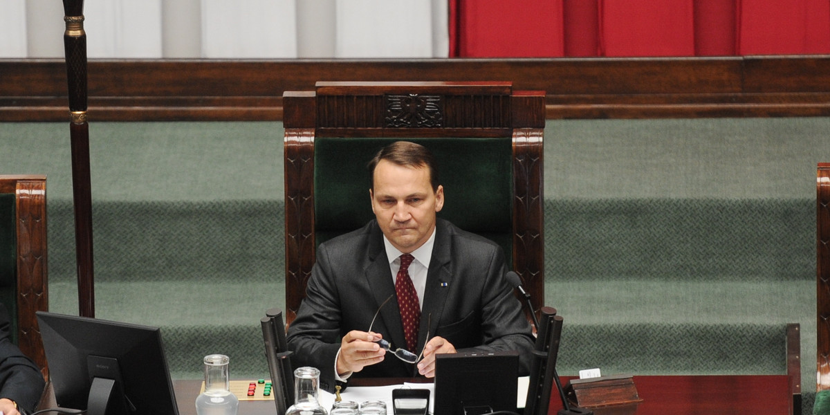 Marszałek Radosław Sikorski