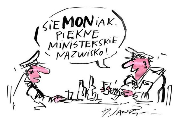 sawka tomasz siemoniak minister mon wódka