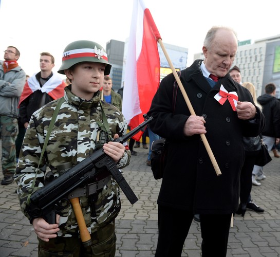Marsz Niepodległości 2014 (fot. PAP/Jacek Turczyk)