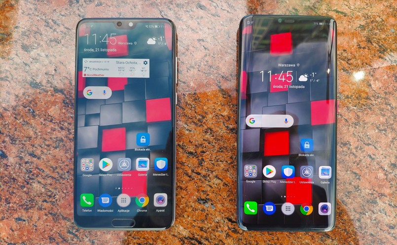 Huawei P20 Pro i Huawei Mate 20 Pro