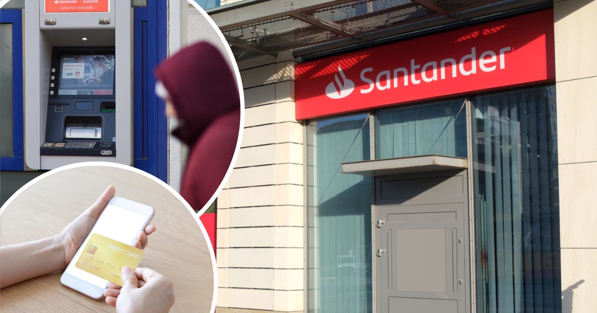 Weekend utrudnień w banku Santander. W tych godzinach yłączają bankomaty, aplikację i BLIK-a