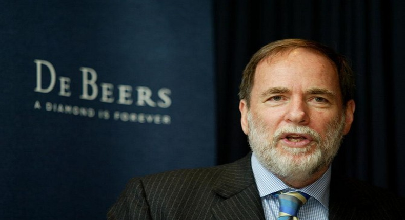 Nicky Oppenheimer, a South African billionaire businessman and philanthropist. (Celebrity Family)