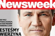 Radoslaw Sikorski, Newsweek, 29/2014, zapowiedz, okladka