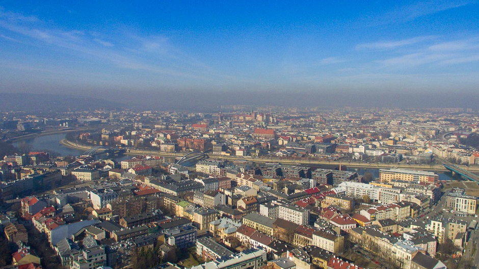 Smog nad Krakowem