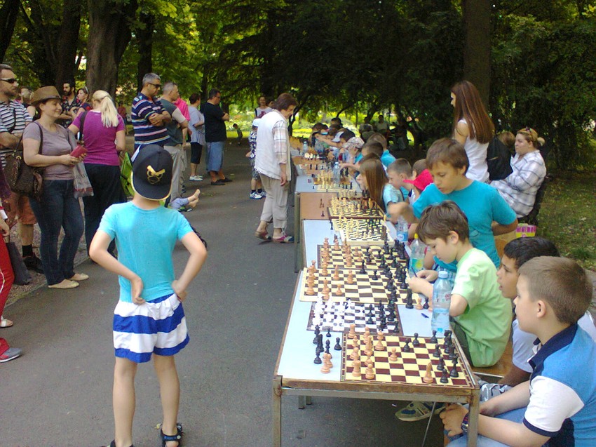 Mali i veliki ljubitelji šaha - velemajstori, profesionalci i školarci