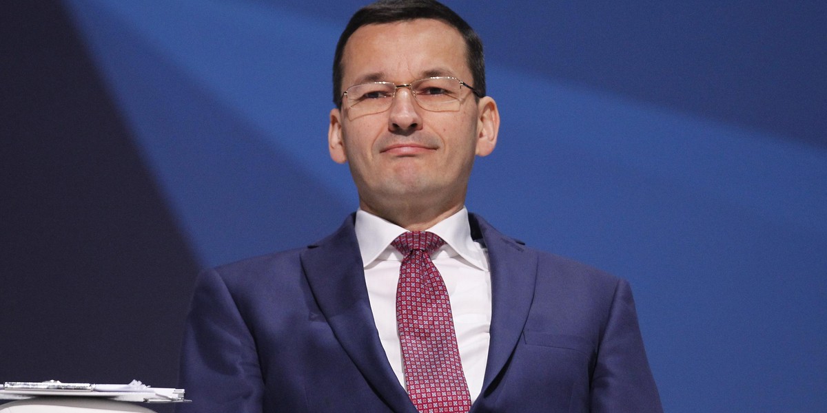 Mateusz Morawiecki nagrany w restauracji "Sowa i Przyjaciele"