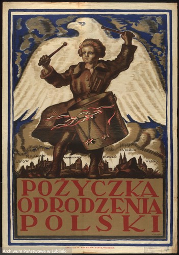 'Polski plakat propagandowy dwudziestolecia międzywojennego', zbiory Archiwum Państwowego w Lublinie