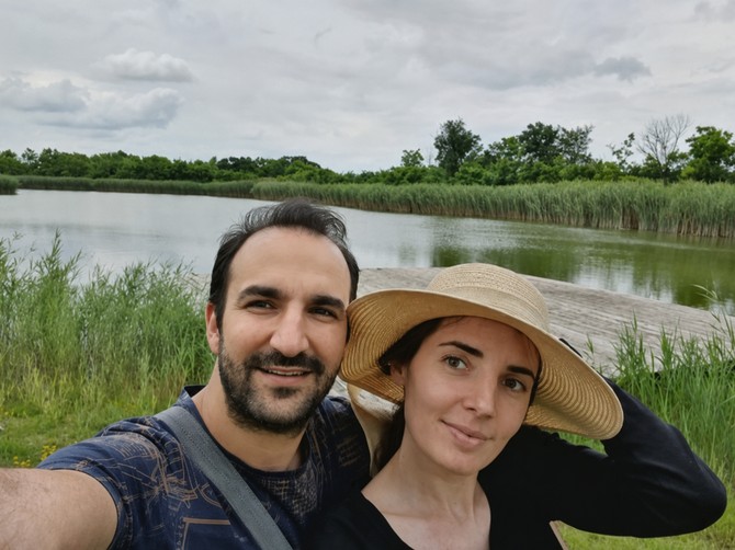 Jelena Radosavljević sa suprugom