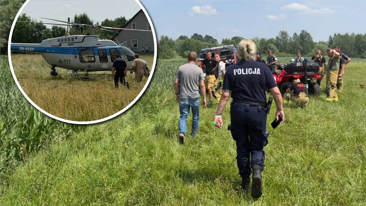 Szukali go z lądu, wody i powietrza. Tragiczny finał poszukiwań