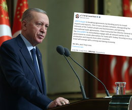 Turcja wstrzymała wymianę handlową z Izraelem