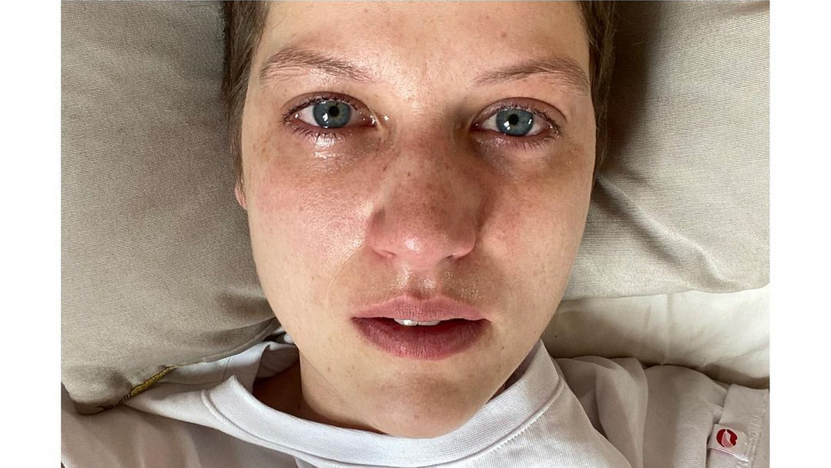 Aleksandra Domańska płacze na Instagramie. "Czas i świat przestały istnieć"