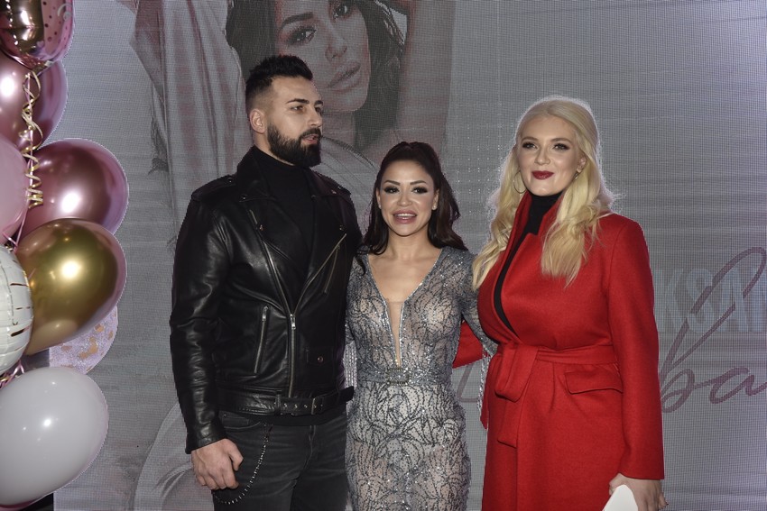 Aleksandra Mladenović sa Nikolinom Kovač i Sašom Kaporom