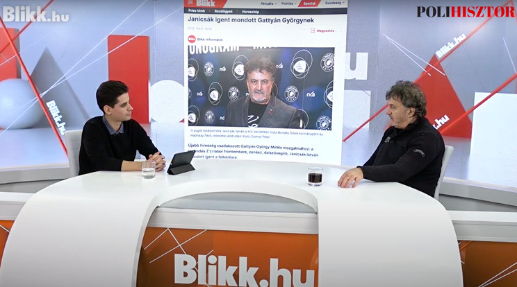Janicsák István előadóművész volt Balázs Barnabás újságíró legújabb vendége a Blikk Polihisztor című műsorában