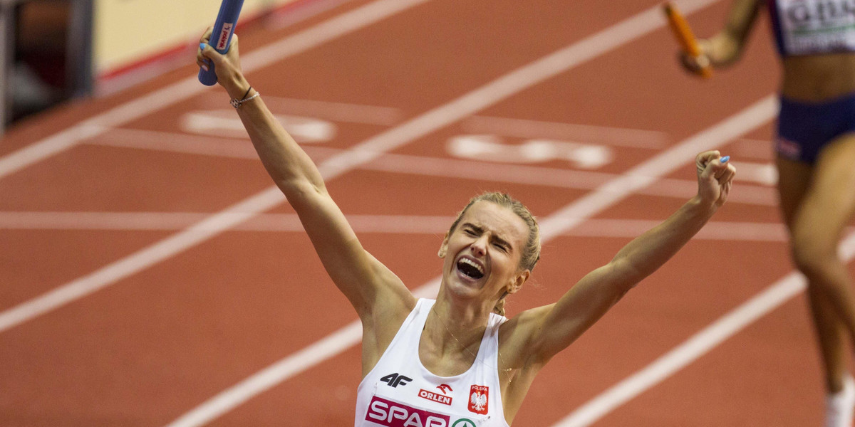 Brązowy medal sztafety 4x400