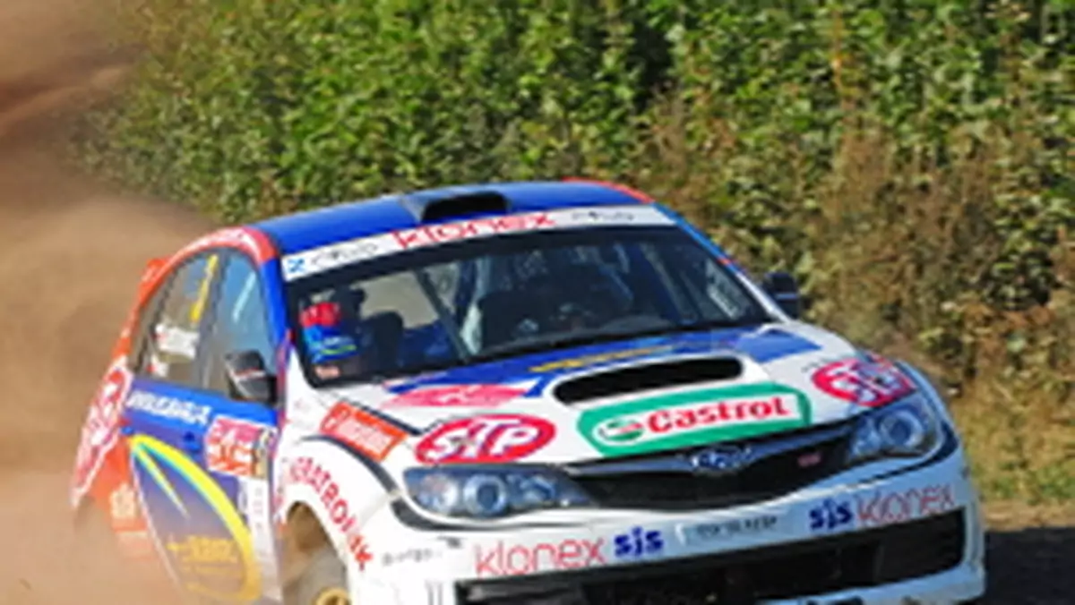 Rajd Orlen 2009: pechowy start Subaru