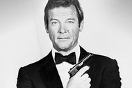 Roger Moore as James Bond in 1981