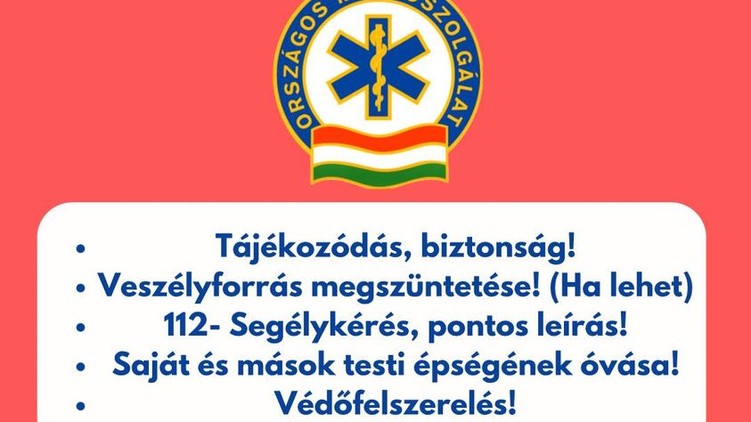 vészhelyzet segítségnyújtás 112