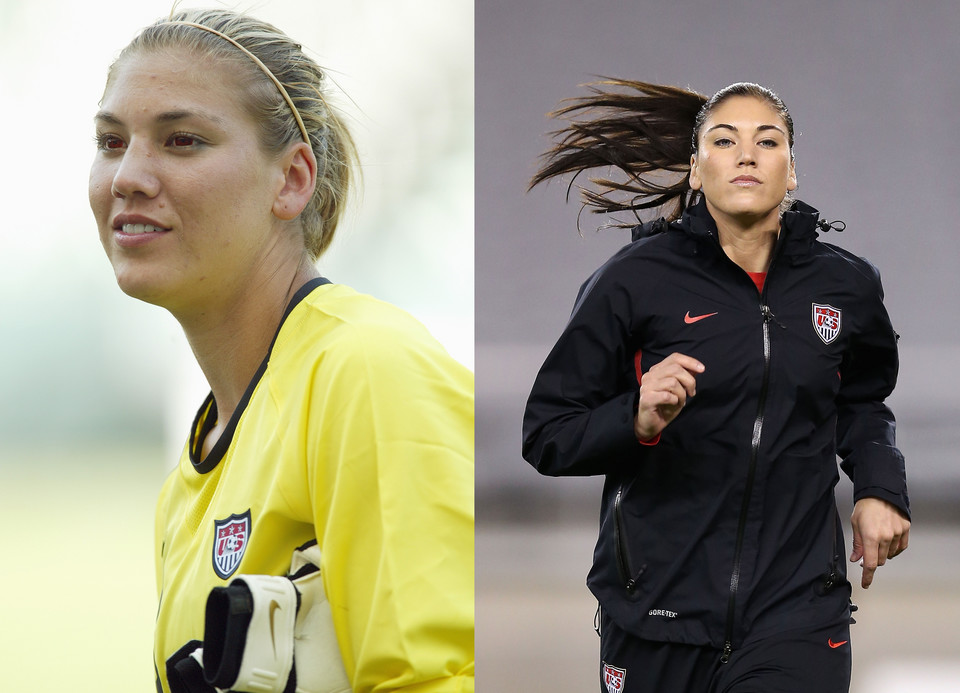 Hope Solo, bramkarka, rok 2005 i 2012