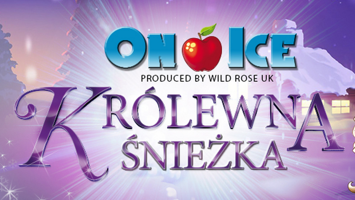 Po wielkim zeszłorocznym sukcesie przedstawienia Peter Pan ON ICE, Wild Rose UK Production powraca do Polski z nowym znakomitym show – Królewna Śnieżka ON ICE! Wspaniała scenografia, artystyczna choreografia, podniebne, zapierające dech w piersiach ewolucje w wykonaniu prawdziwych mistrzów łyżwiarstwa figurowego, kostiumy oraz rekwizyty olśniewające czystym pięknem i elegancją. Całość scalona przepiękną muzyką autorstwa Silvio Amato. To wszystko sprawia, że historia pięknej królewny dostarcza najmłodszym widzom niezapomnianych wrażeń. Cudowne lodowe widowisko zachwyciło już widzów m.in. w Wielkiej Brytanii, Włoszech, Francji, Szwajcarii, czy Niemczech. W tym roku dołączą do nich polscy widzowie. Przedstawienie Królewna Śnieżka ON ICE będzie można zobaczyć w grudniu we Wrocławiu, Poznaniu, Krakowie, Katowicach, Łodzi oraz w Warszawie.