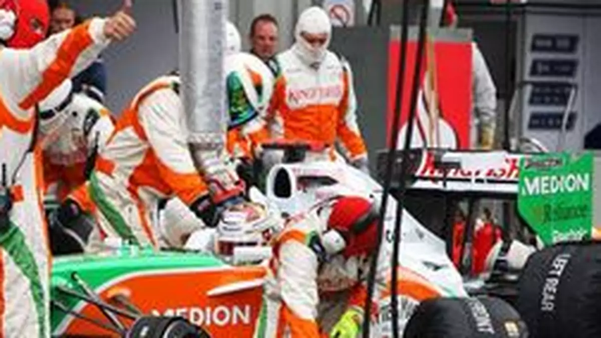 Grand Prix Japonii 2009: najszybciej Sutil, Kubica 10. (II. trening, wyniki)