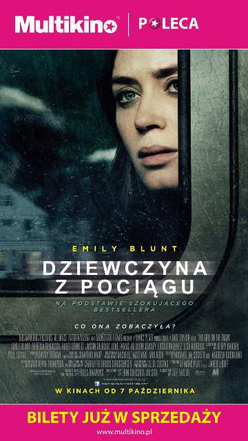 "Dziewczyna z pociągu" - plakat