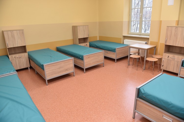 SZPITAL BABIŃSKIEGO W KRAKOWIE. WYREMONTOWANY BUDYNEK PSYCHIATRII