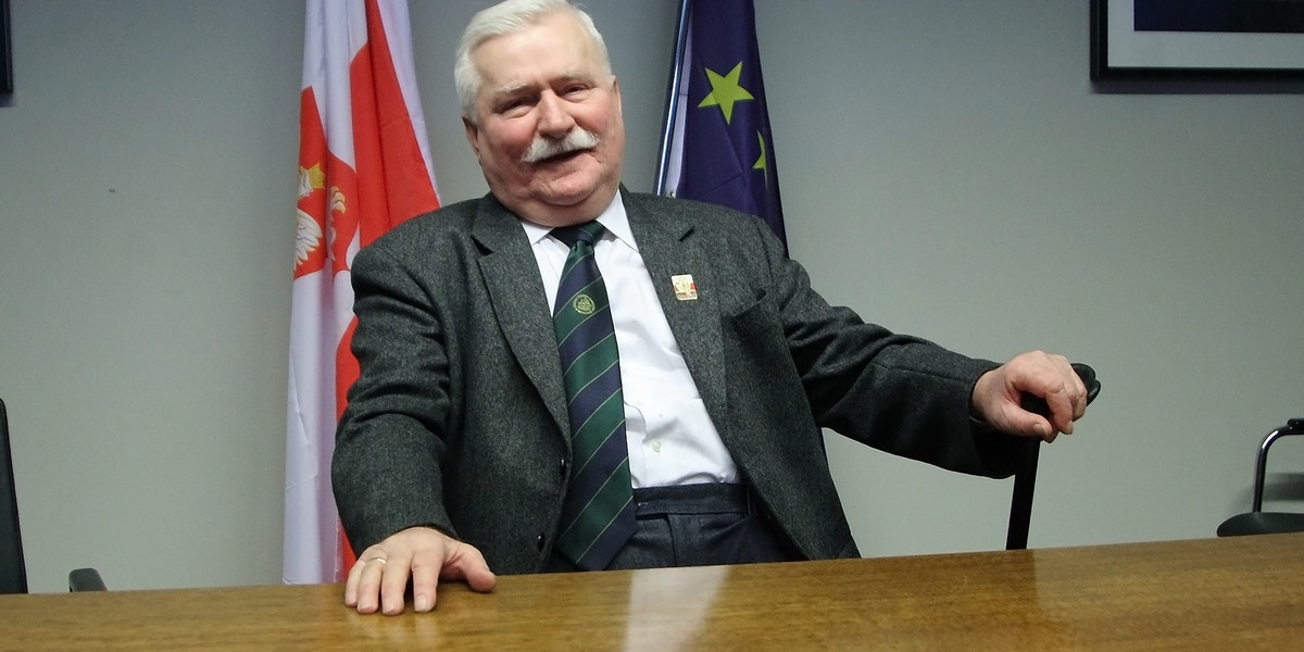 Lech Wałęsa, były prezydent i lider Solidarności
