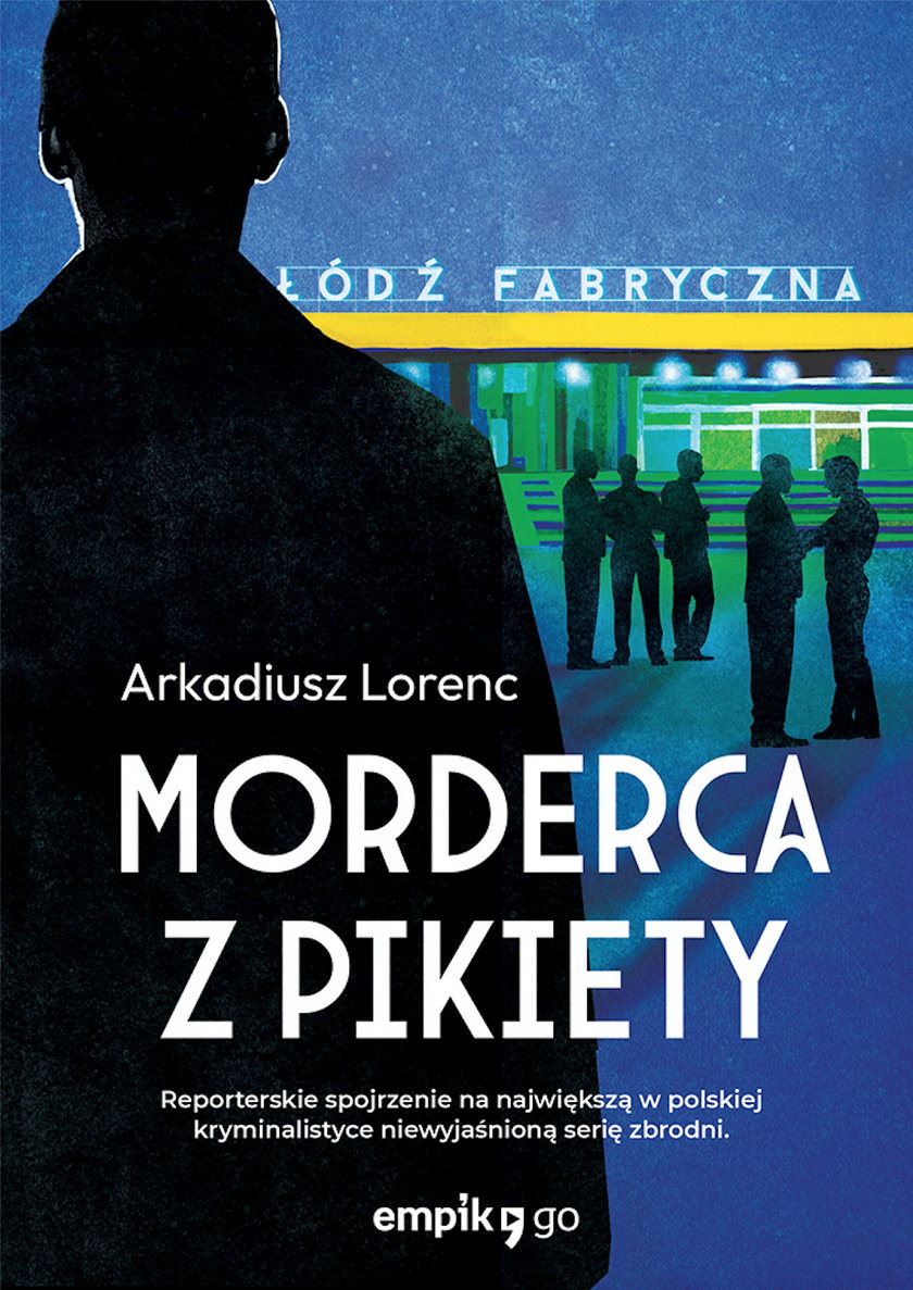 "Morderca z pikiety". Okładka książki Arkadiusza Lorenca.