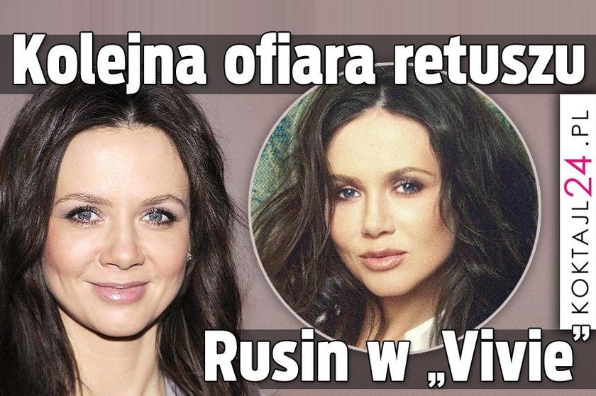 Kolejna ofiara retuszu. Rusin w "Vivie"