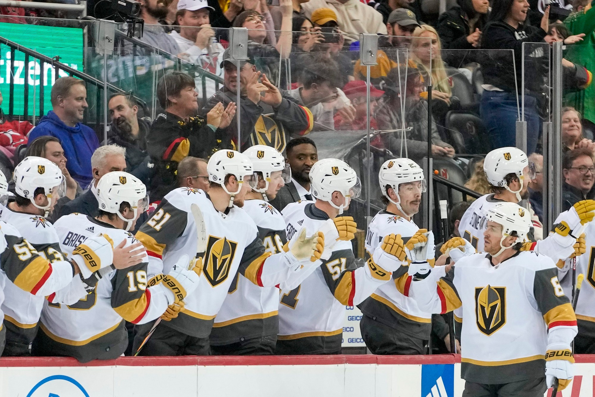 Zápas NHL: New Jersey Devils - Vegas Golden Knights.