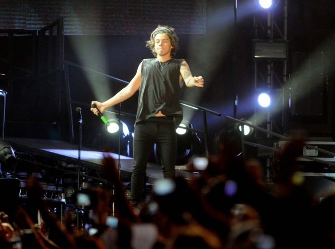 Harry Styles poczas koncertu w stolicy Argentyny