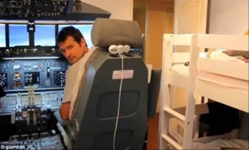 Krevet na sprat pruža dobar odmor na prekookeanskim letovima