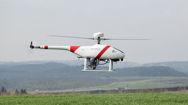 BlackEagle 50H pierwszy na świecie bezzałogowy helikopter hybrydowy