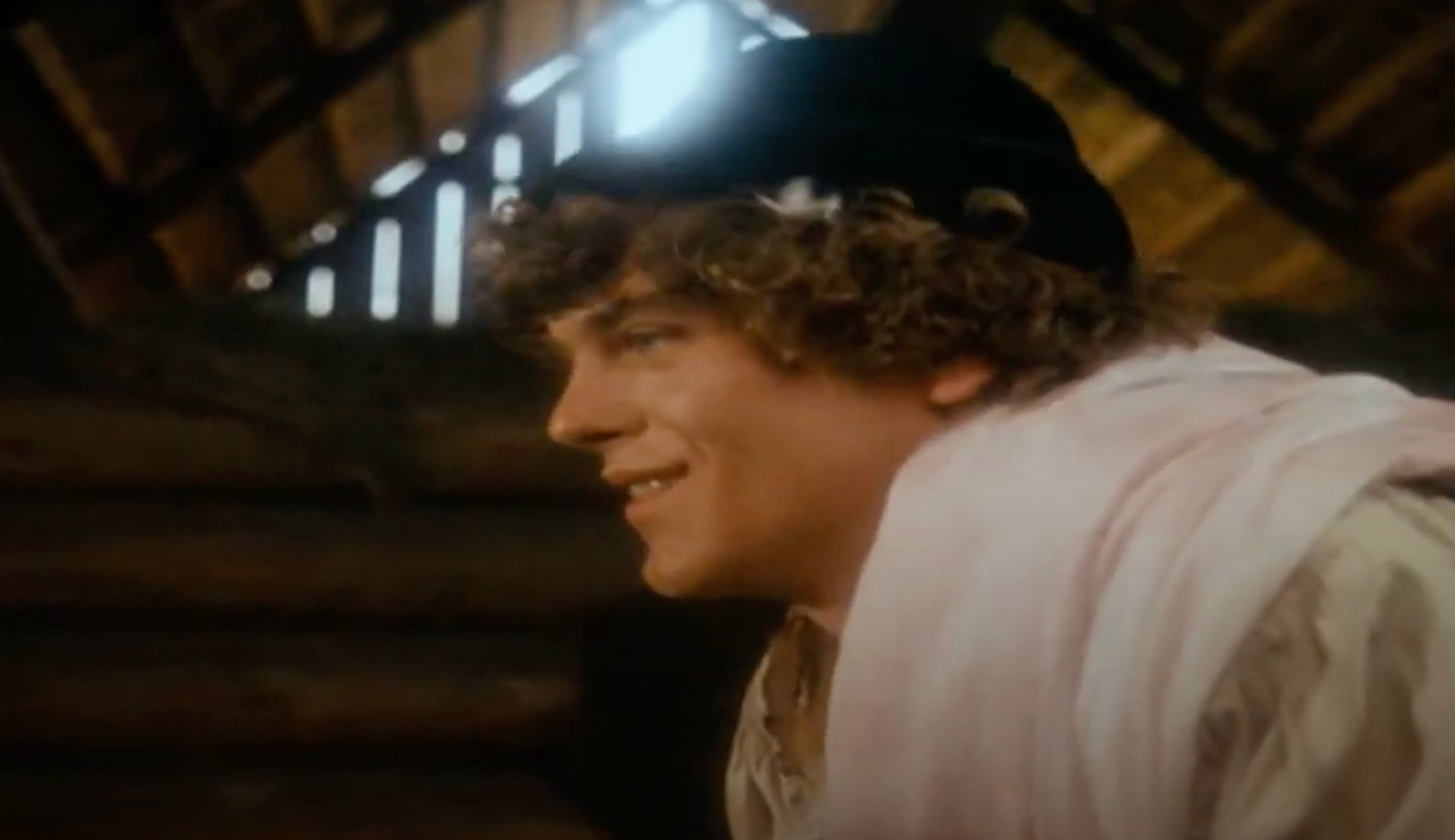 Nemecký herec Tobias Hoesl vo filme Perinbaba. 