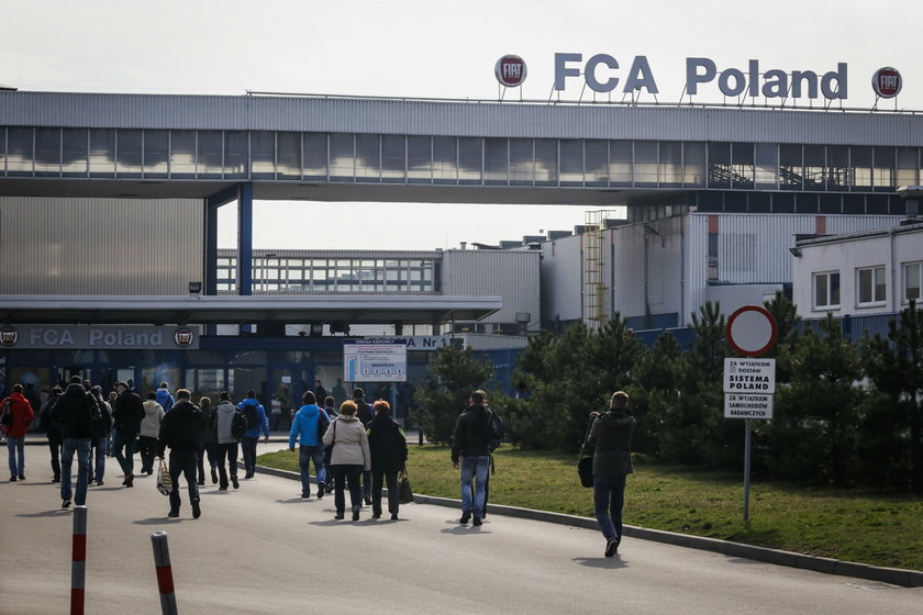 Polskie spółki FCA które zatrudniają 6,4 tys. osób, z których ponad 2 tys. to załoga zakładu w Tychach.