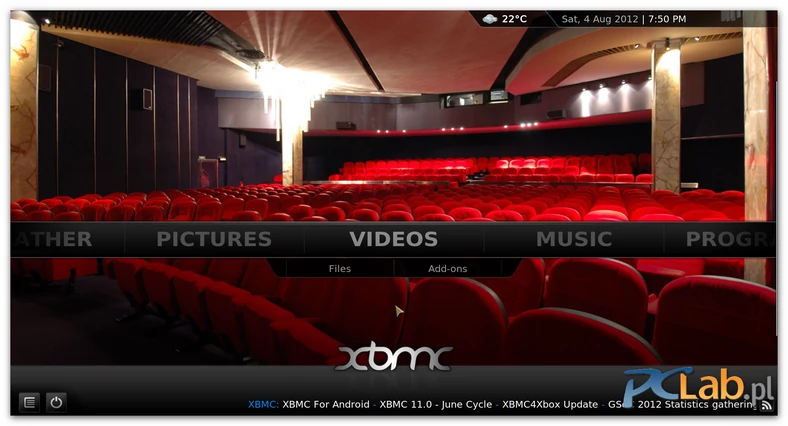 Nakładka multimedialna XBMC