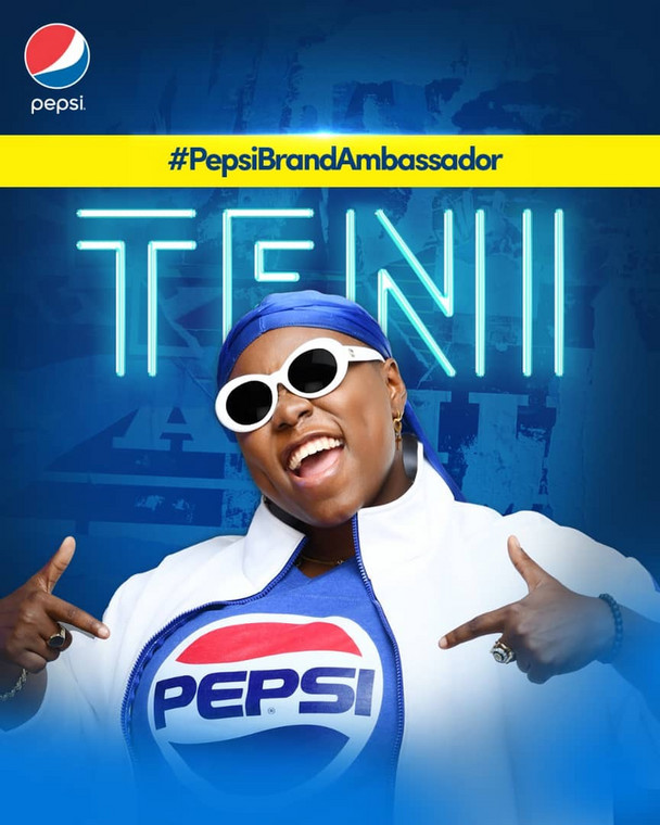 Teni and Burna unveiled as new #PepsiBrandAmbassadors 