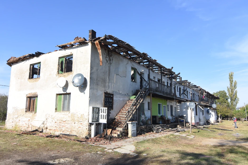 Zgrada u kojoj je izbio požar