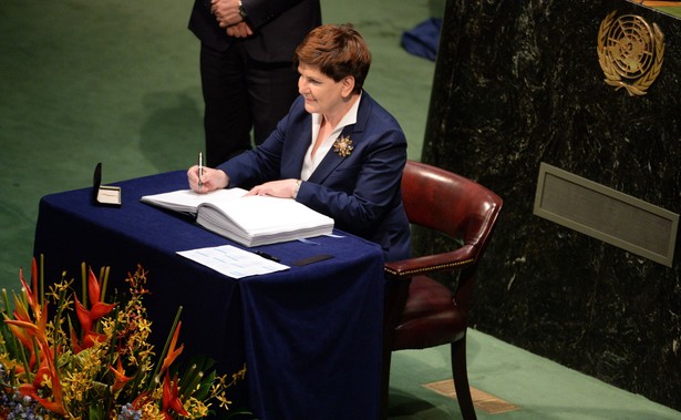 Beata Szydło podpisała porozumienie klimatyczne. "Znalazły się w nim postulaty, na jakich nam zależało"