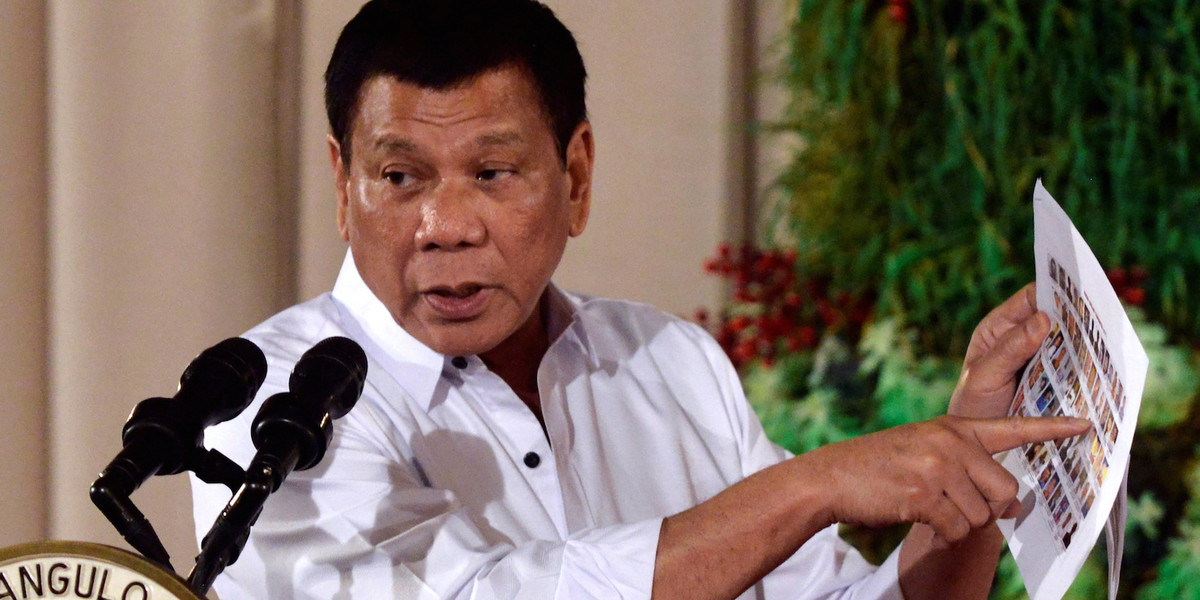 'Only one person should be in control': Rodrigo Duterte is again flirting with an ominous idea about the rule of law in the Philippines