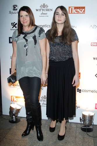 Katarzyna Kolenda-Zaleska z córką Anną