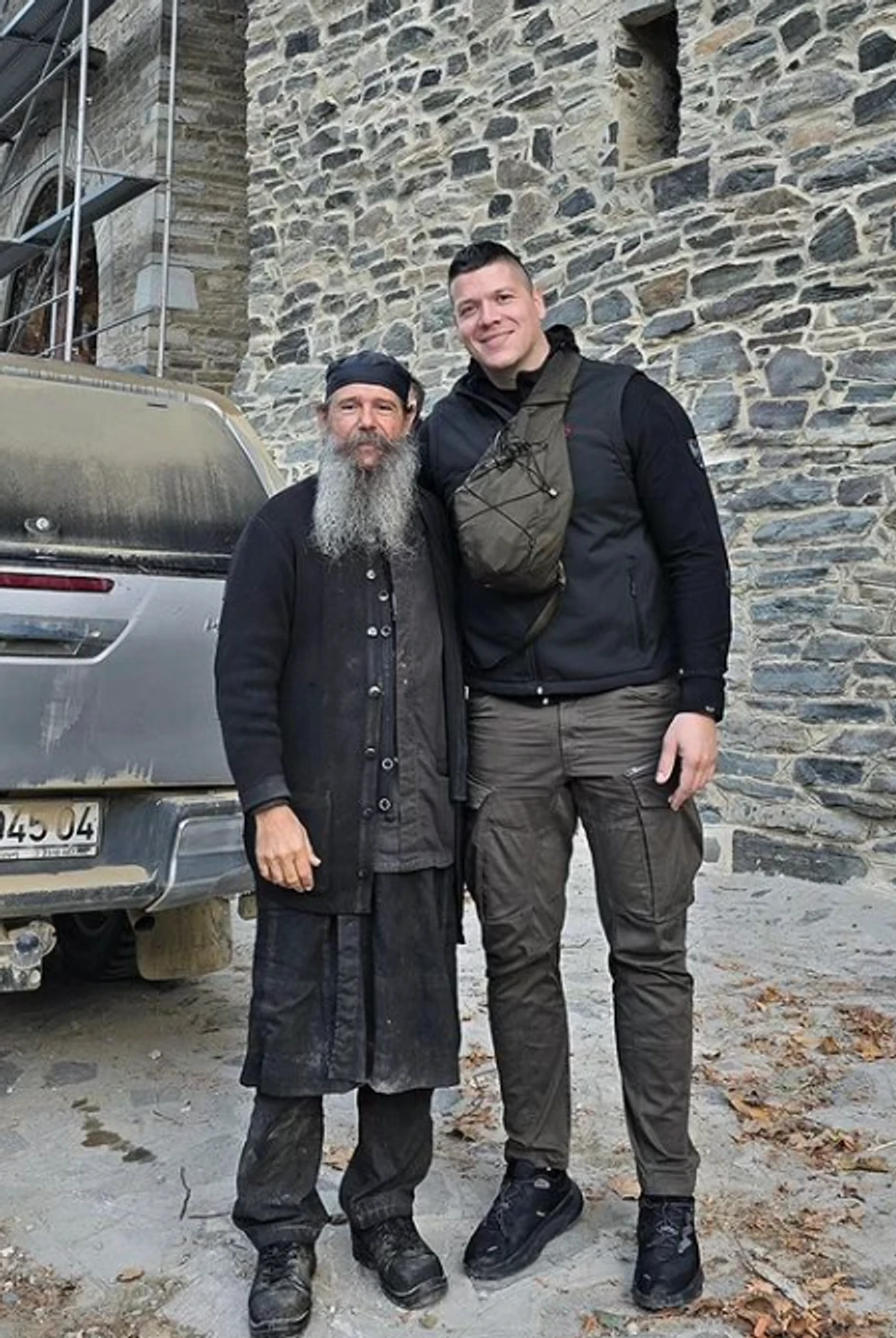 Sloba Radanović na Svetoj Gori