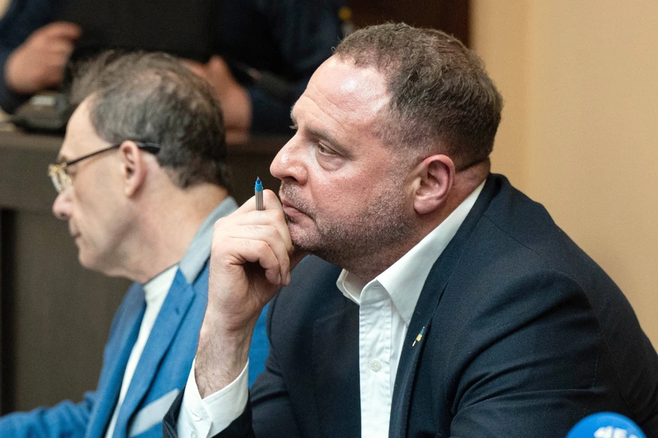 Andrij Jermak na suđenju