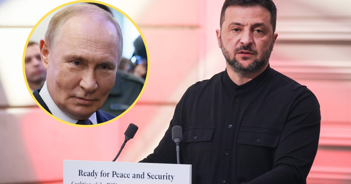 Władimir Putin "zaproponował" rozmowy pokojowe. Tak odpowiedział mu Wołodymyr Zełenski