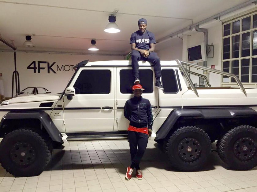 Sulley Muntari kupił auto za milion euro! Skąd miał na to kasę?